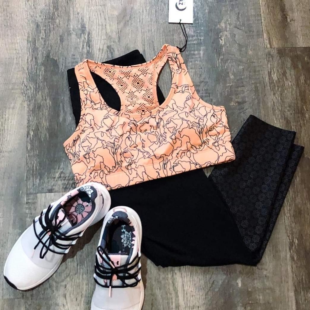 Zyia Bomber Bra-Peach Topo RC